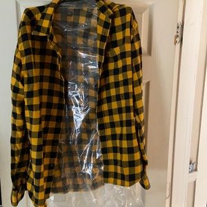 Yellow black lumberjack